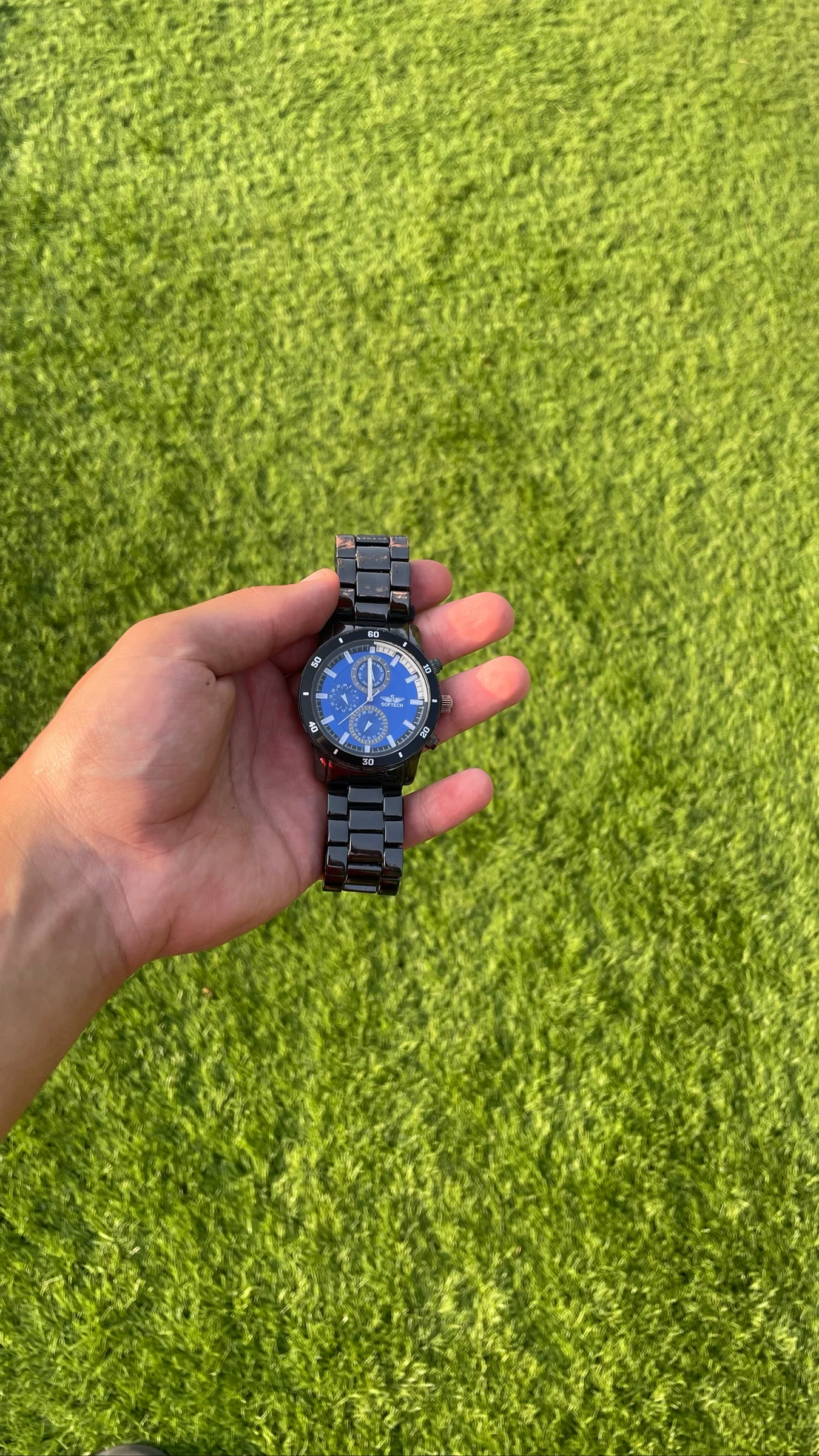 Reloj Softech Cronógrafo Esfera Azul